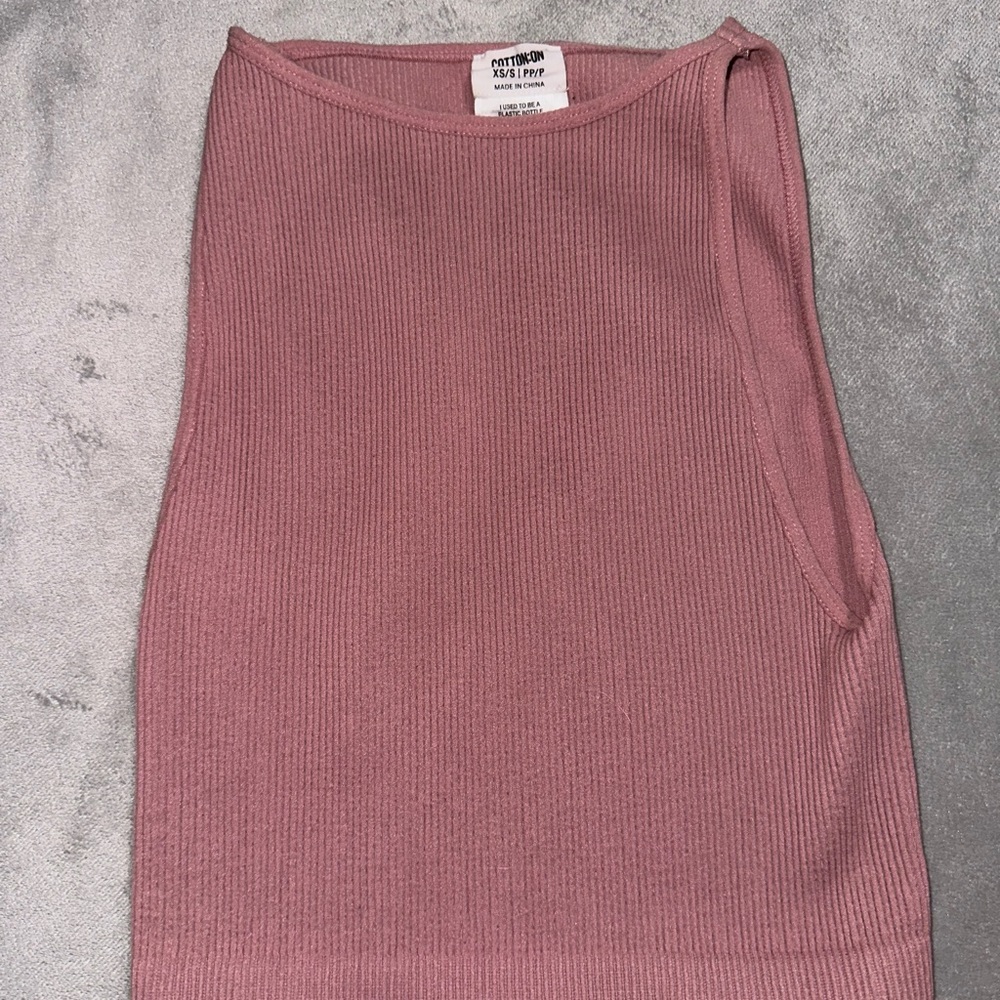 cotton on ribbed tank